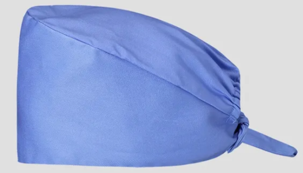 Adjustable Tie Back Cotton Scrub Cap Nurse Hat Medical Doctor Cap - Image 2